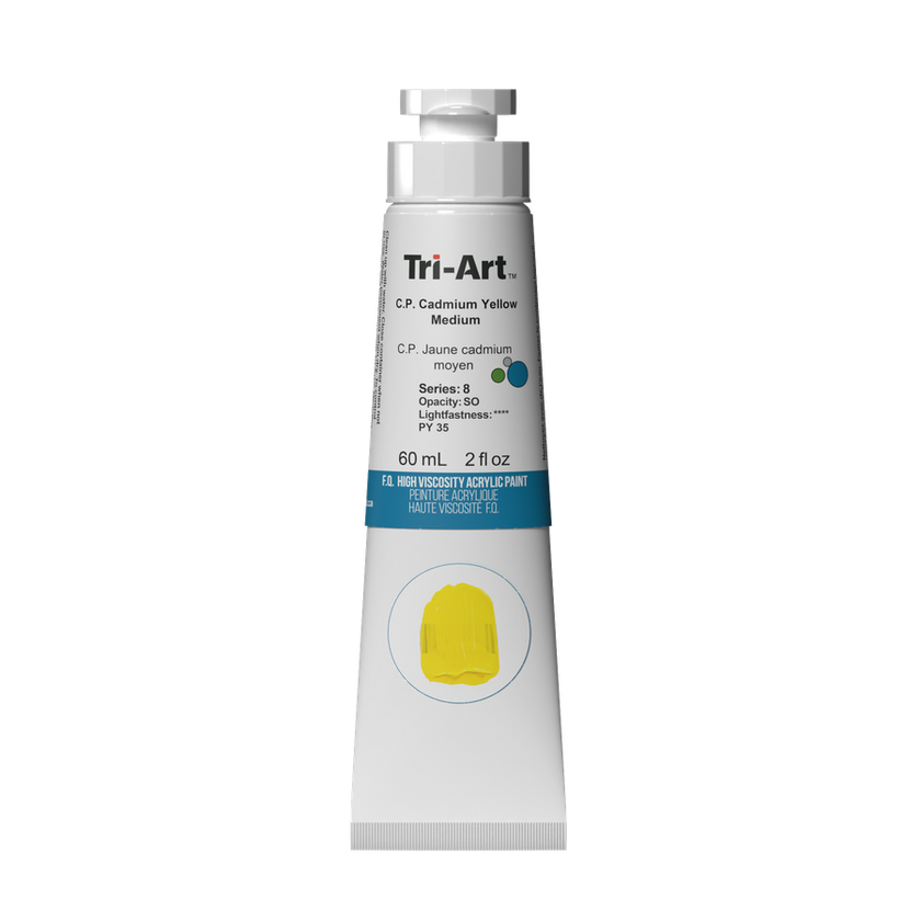 Tri-Art High Viscosity - C.P. Cadmium Yellow Medium - Art Noise