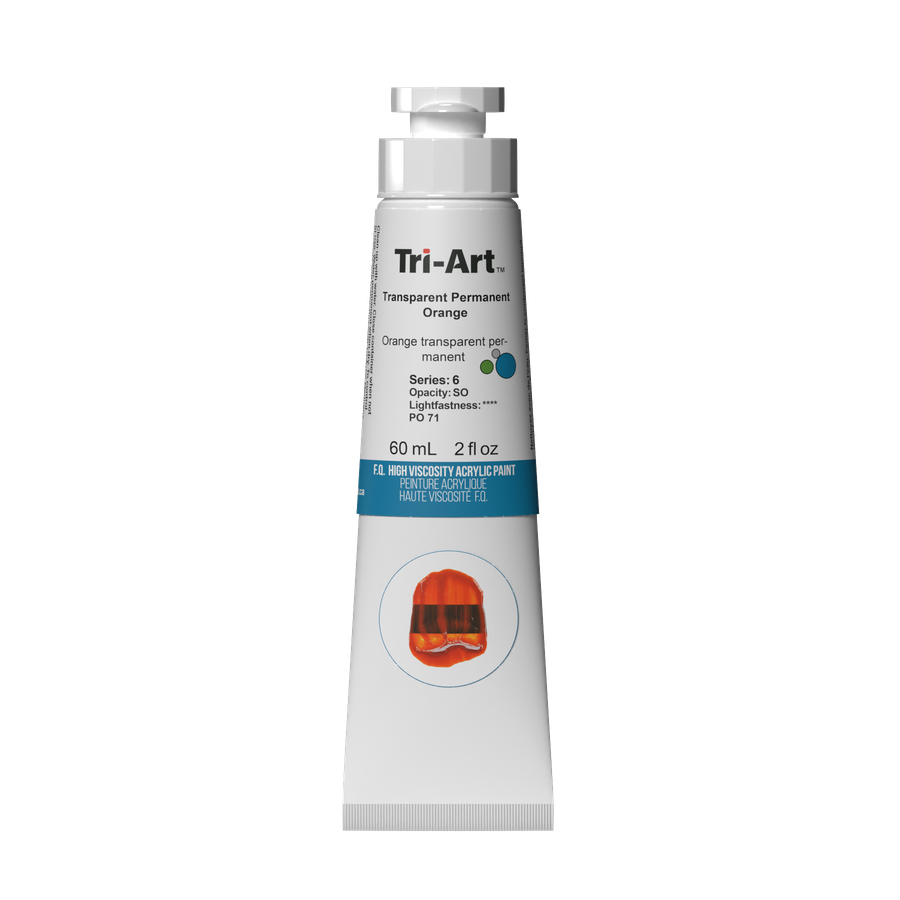 Tri-Art High Viscosity - Transparent Permanent Orange - Art Noise