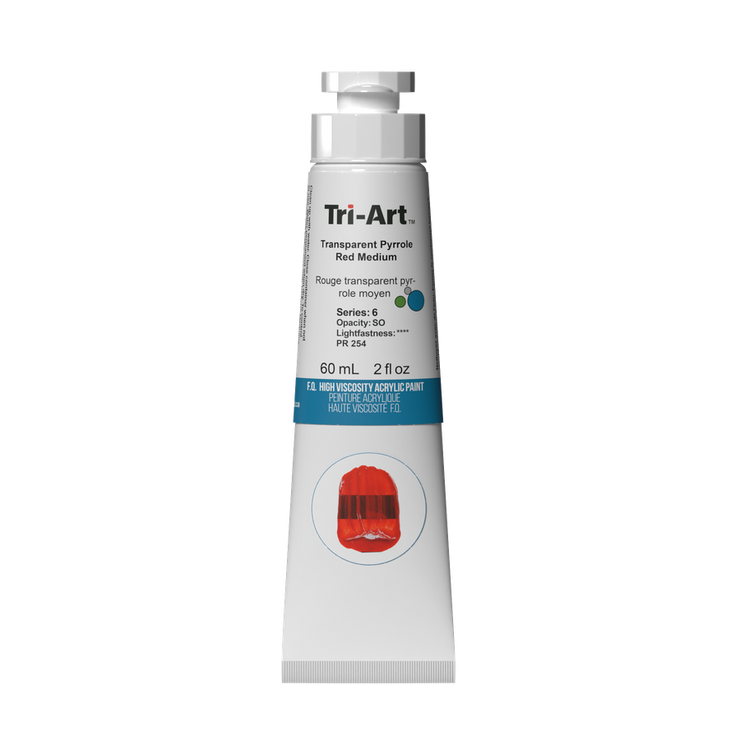 Tri-Art High Viscosity - Transparent Pyrrole Red Medium - Art Noise