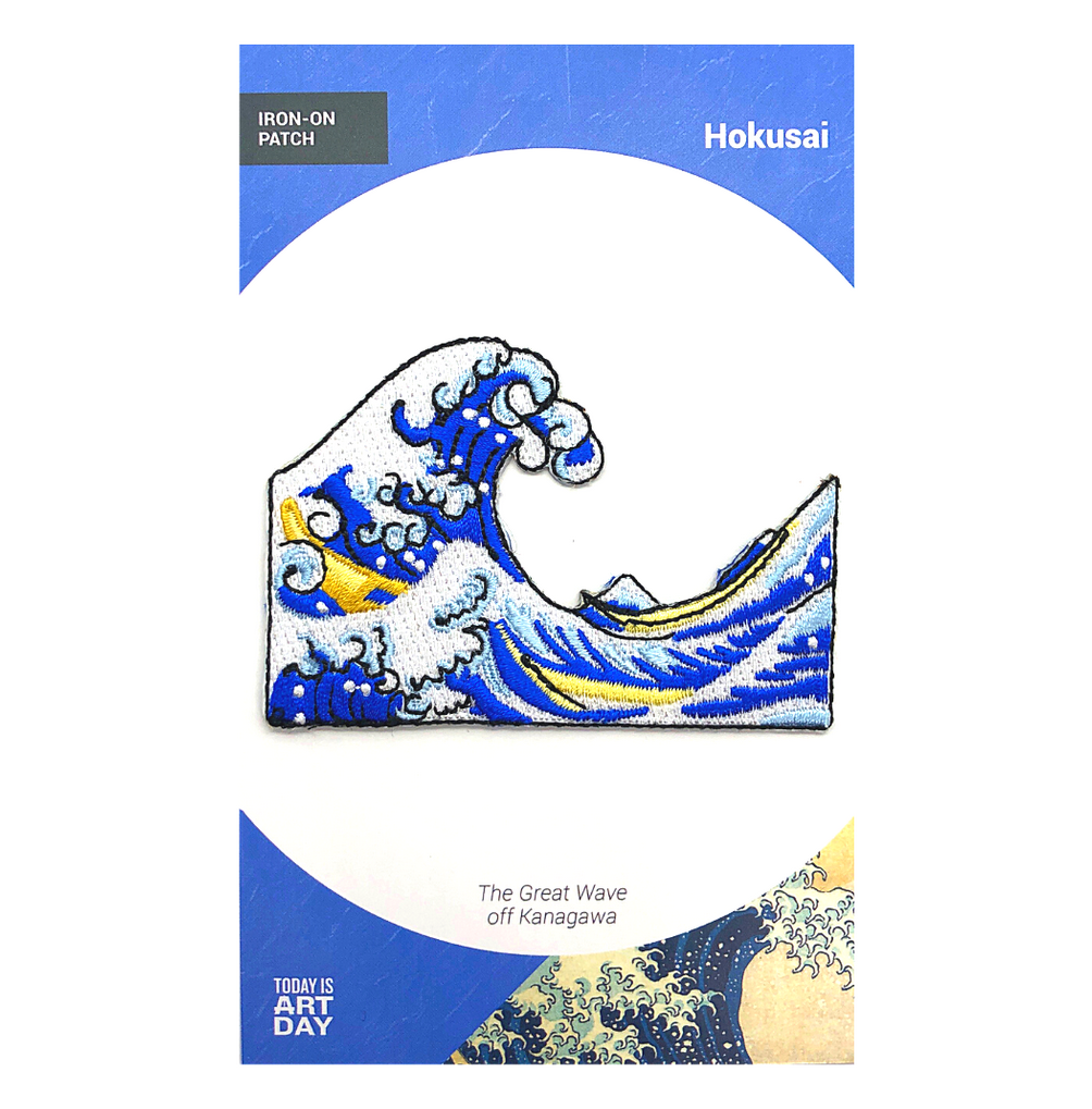 Today is Art Day - Hokusai Patches
