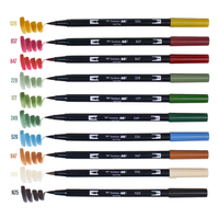 Tombow - Dual Brush Markers - Holiday, 10-Pack - Art Noise