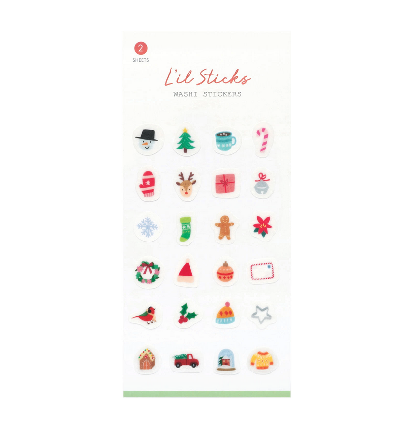 Girl of All Work - Lil&#39; Sticks Holiday Stickers