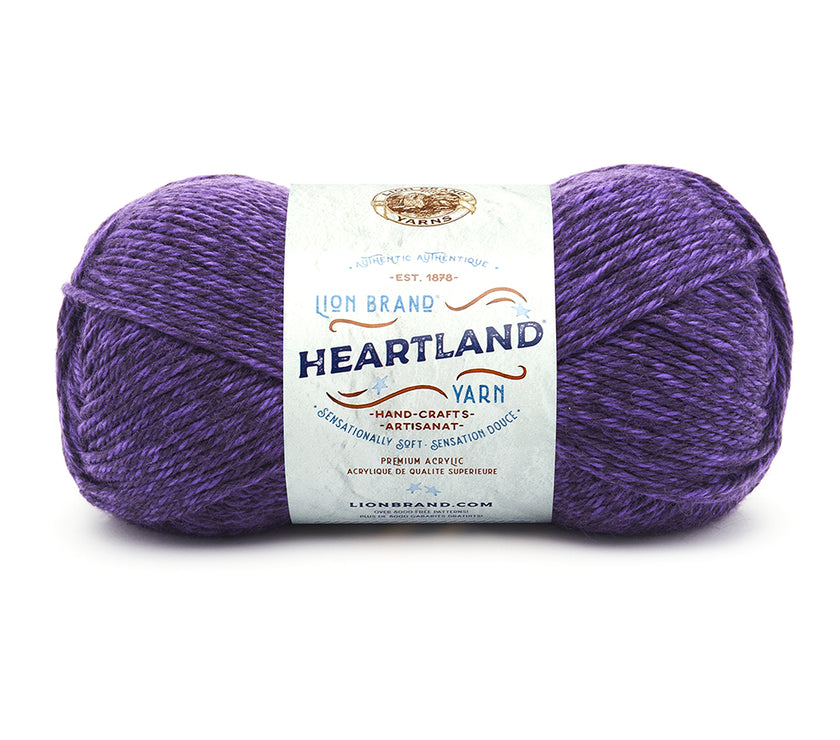Lion - Heartland Yarn - 142g - Medium 4 - 230m (251yds) - Hot Springs - Art Noise