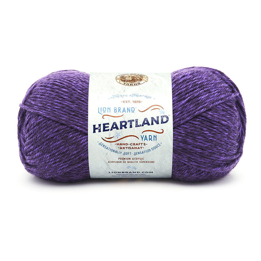 Lion - Heartland Yarn - 142g - Medium 4 - 230m (251yds) - Hot Springs - Art Noise