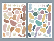 Prints By Rish - Lil Blobs Sticker Sheet - Art Noise