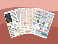 Prints By Rish - Pastels Weekly Planner Sticker Sheet - Art Noise