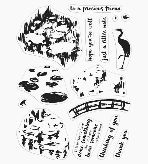 Hero Arts - Clear Stamp Sets - Art Noise