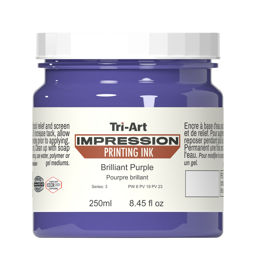 Impressions Block Printing Ink - Brilliant Purple - Art Noise
