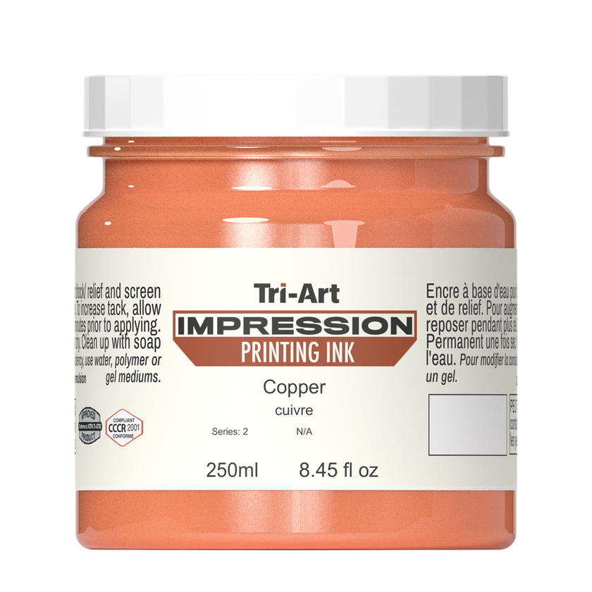 Impressions Block Printing Ink - Iridescent Copper - Art Noise