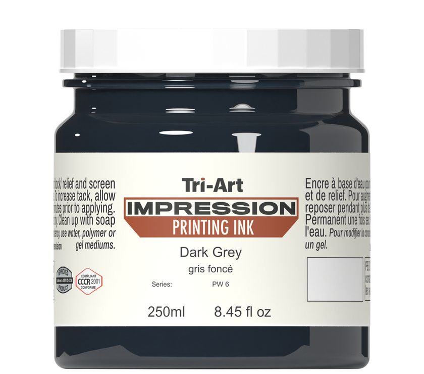 Impressions Block Printing Ink - Dark Grey - Art Noise