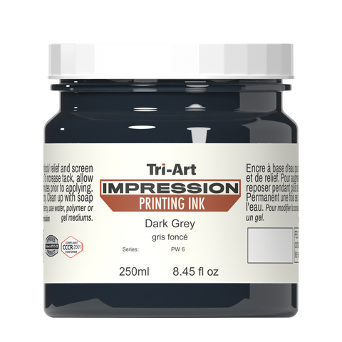 Impressions Block Printing Ink - Dark Grey - Art Noise