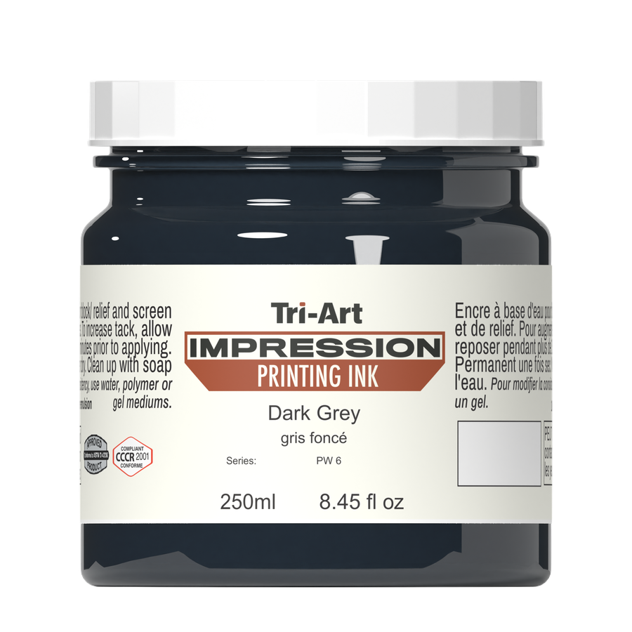 Impressions Block Printing Ink - Dark Grey - Art Noise