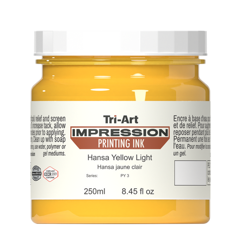 Impressions Block Printing Ink - Yellow Light - Art Noise