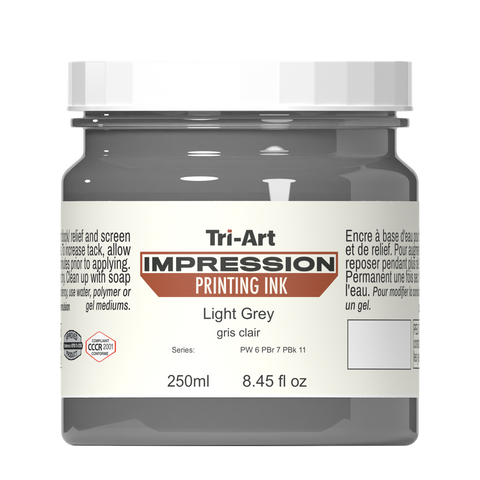 Impressions Block Printing Ink - Light Grey - Art Noise