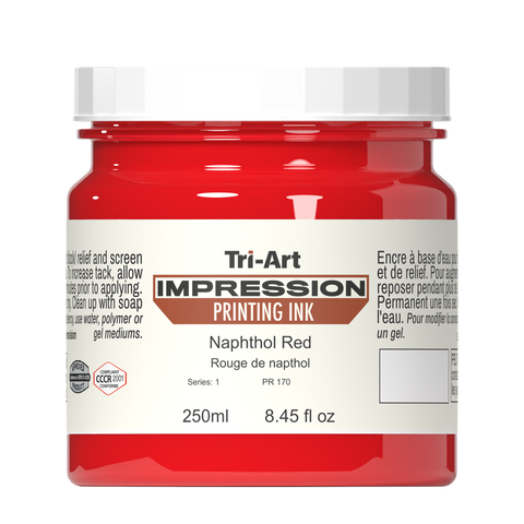 Impressions Block Printing Ink - Naphthol Red - Art Noise