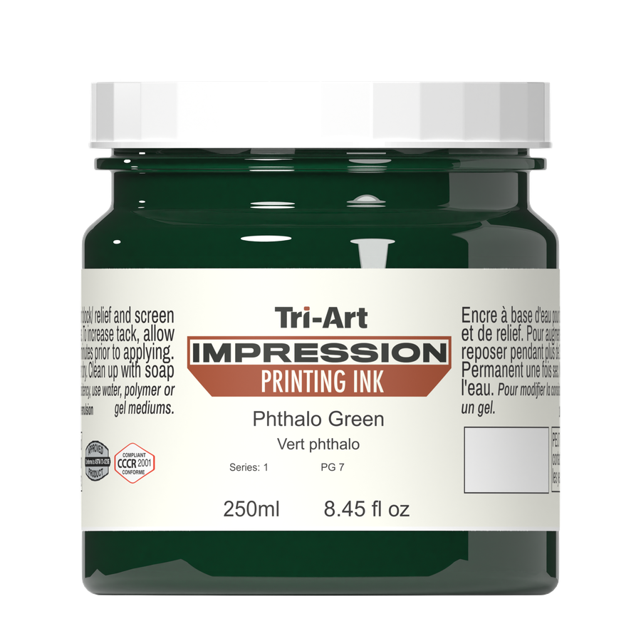 Impressions Block Printing Ink - Phthalo Green