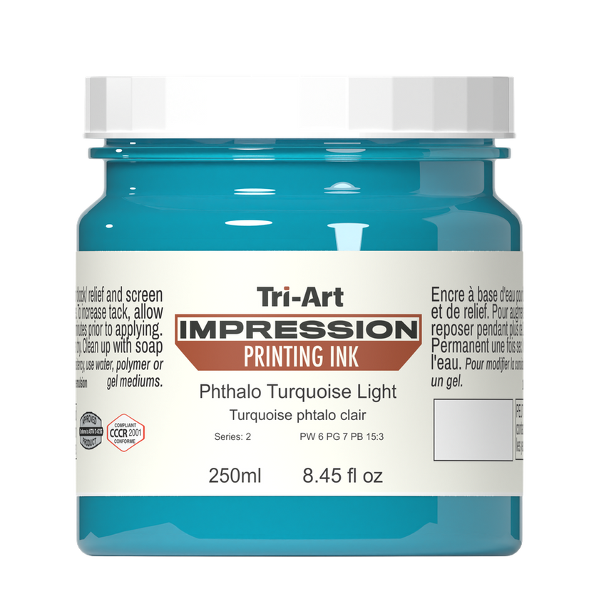 Impressions Block Printing Ink - Turquoise - Art Noise