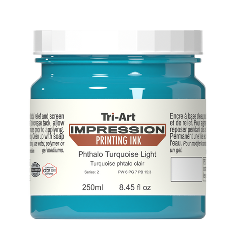 Impressions Block Printing Ink - Turquoise - Art Noise