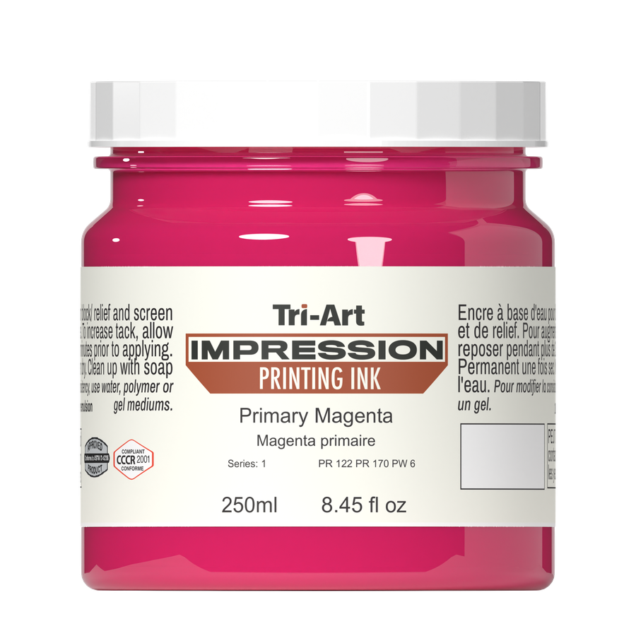 Impressions Block Printing Ink - Magenta - Art Noise