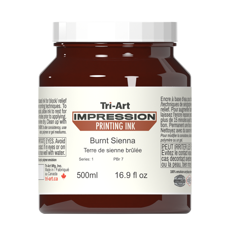 Impressions Block Printing Ink - Burnt Sienna - Art Noise