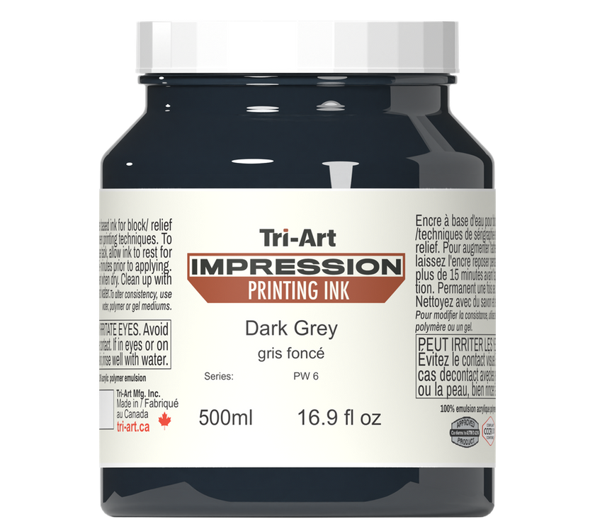 Impressions Block Printing Ink - Dark Grey - Art Noise