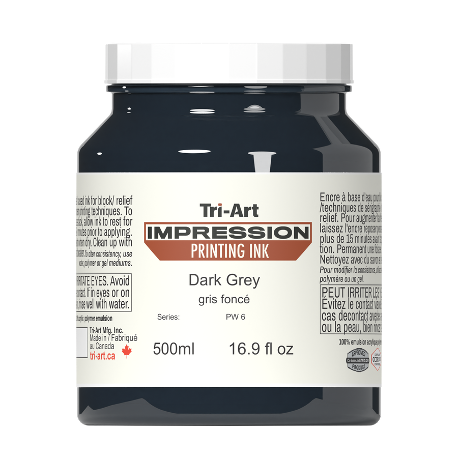 Impressions Block Printing Ink - Dark Grey