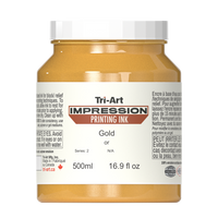 Impressions Block Printing Ink - Iridescent Gold - Art Noise