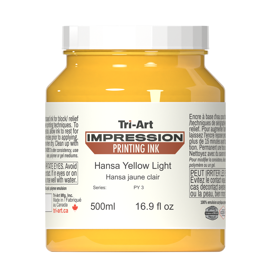 Impressions Block Printing Ink - Yellow Light - Art Noise