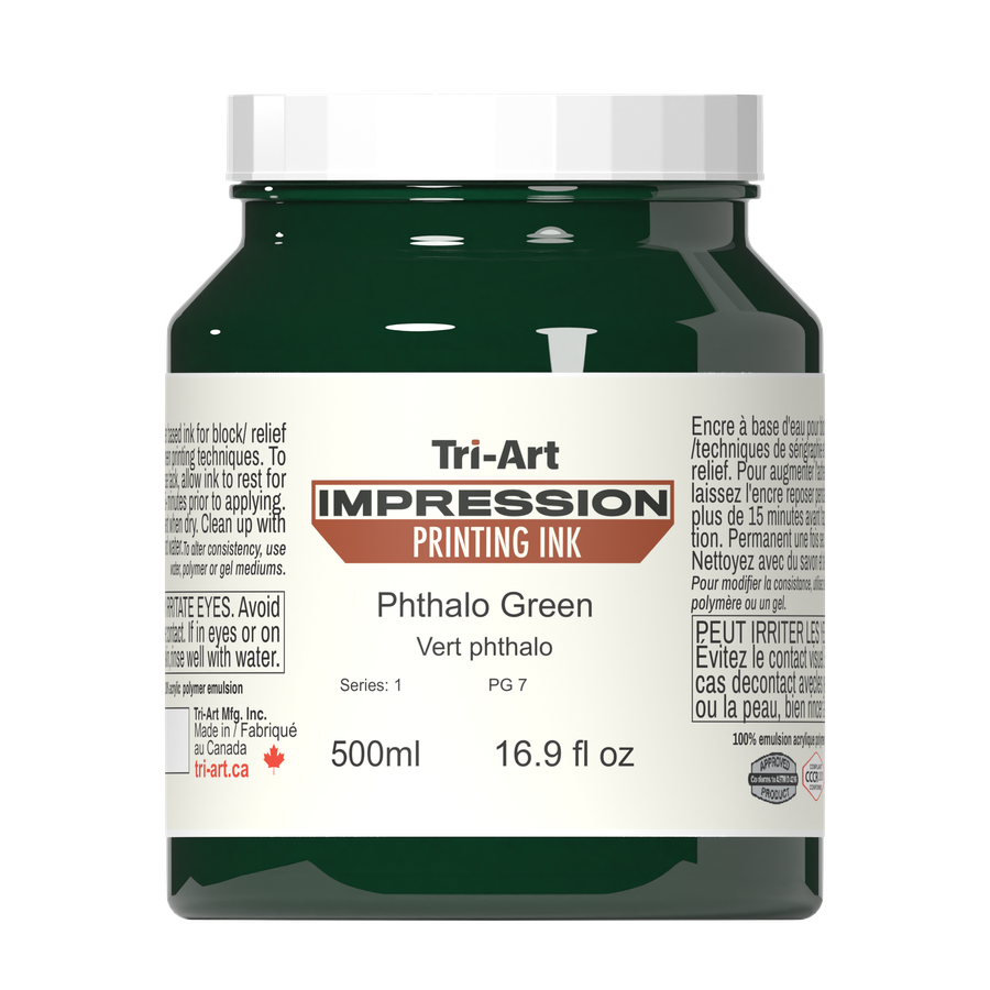 Impressions Block Printing Ink - Phthalo Green