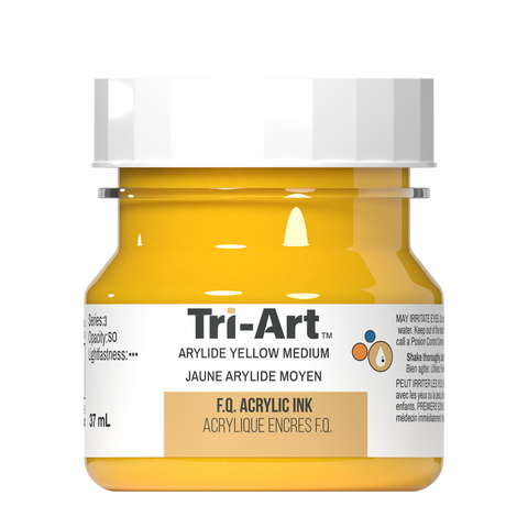 Tri-Art Ink - Arylide Yellow Medium - 37mL - Art Noise Tri-Art Ink - Arylide Yellow Medium - 37mL Triart product_type art-noise.myshopify.com tri-art-ink-arylide-yellow-medium-37ml