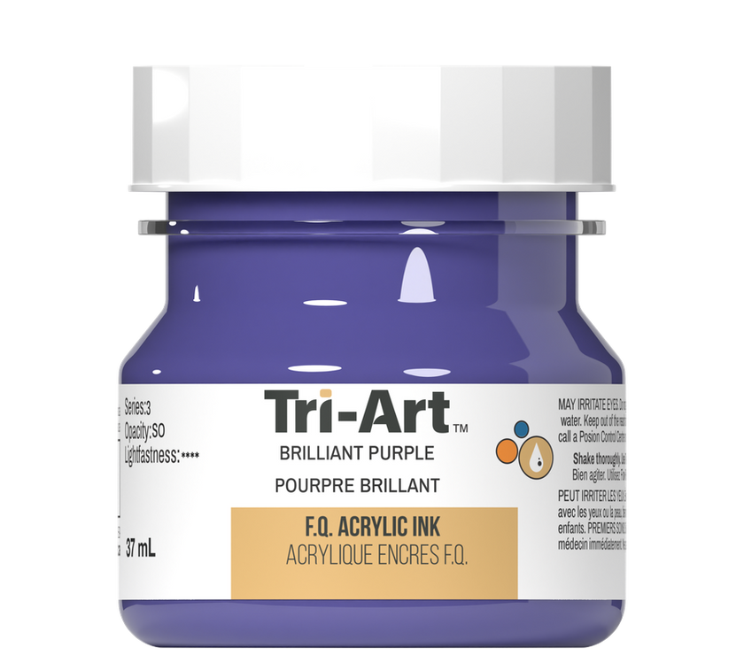 Tri-Art Ink - Brilliant Purple - 37mL - Art Noise