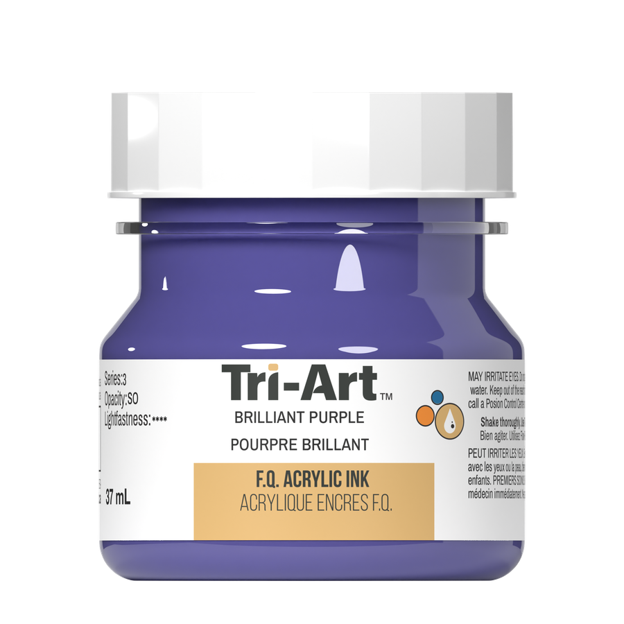 Tri-Art Ink - Brilliant Purple - 37mL - Art Noise