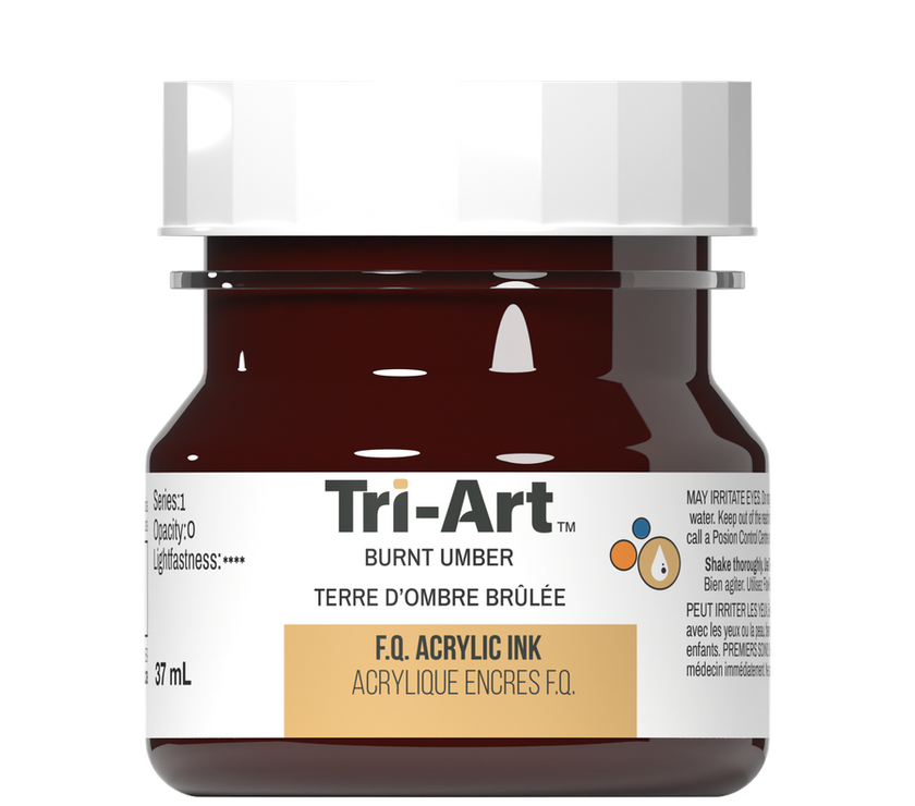 Tri-Art Ink - Burnt Umber - 37mL - Art Noise