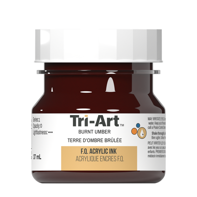 Tri-Art Ink - Burnt Umber - 37mL - Art Noise