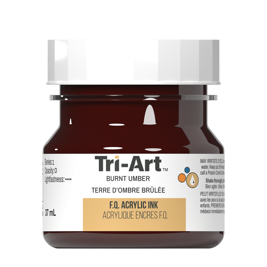 Tri-Art Ink - Burnt Umber - 37mL - Art Noise