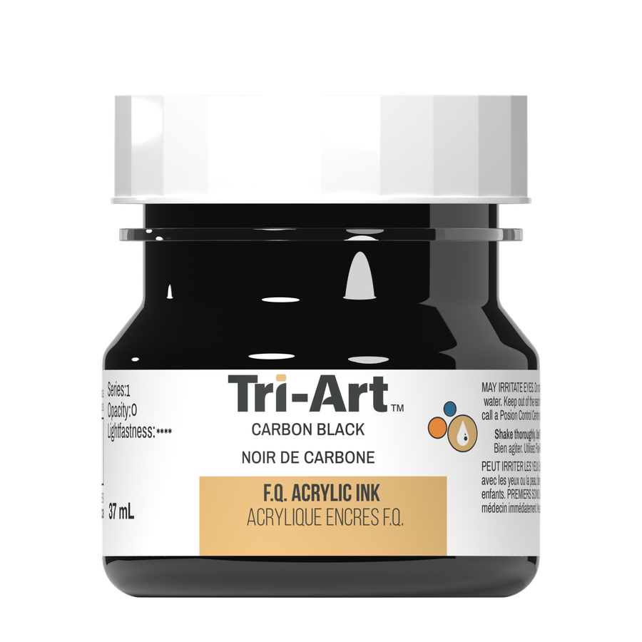 Tri-Art Ink - Carbon Black - 37mL - Art Noise