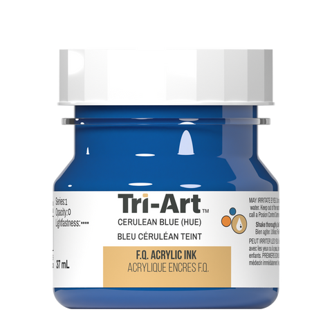 Tri-Art Ink - Cerulean Blue (Hue) - 37mL - Art Noise Tri-Art Ink - Cerulean Blue (Hue) - 37mL Triart product_type art-noise.myshopify.com tri-art-ink-cerulean-blue-hue-37ml