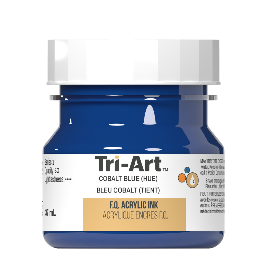 Tri-Art Ink - Cobalt Blue (Hue) - 37mL - Art Noise Tri-Art Ink - Cobalt Blue (Hue) - 37mL Triart product_type art-noise.myshopify.com tri-art-ink-cobalt-blue-hue-37ml