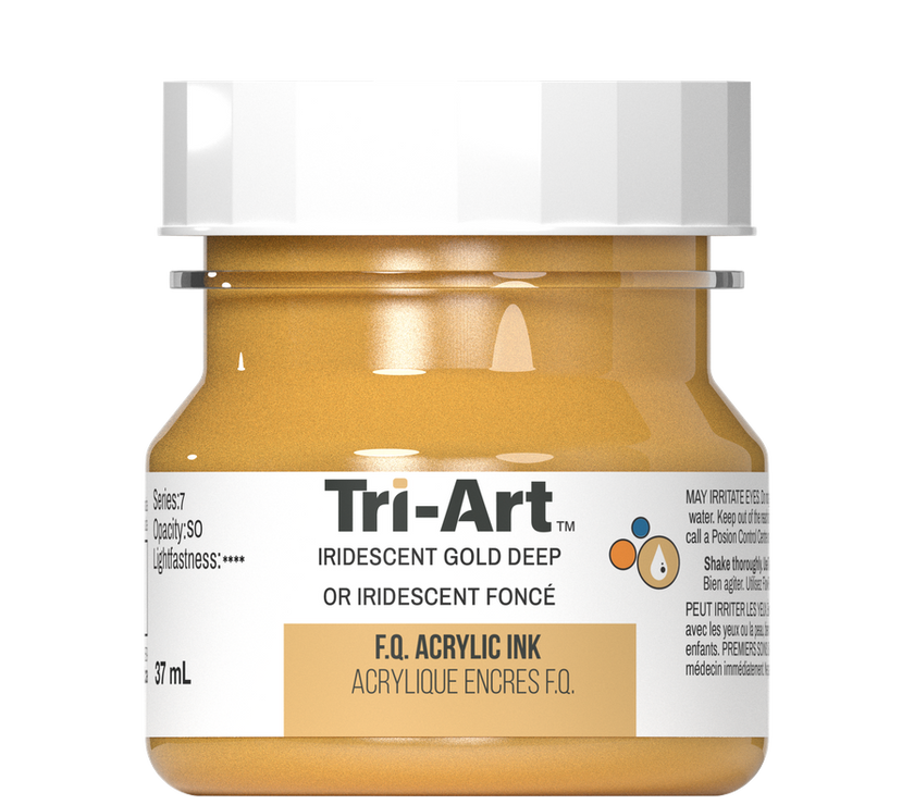 Tri-Art Ink - Iridescent Gold Deep - 37mL - Art Noise