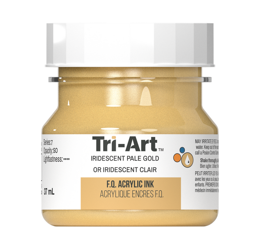 Tri-Art Ink - Iridescent Pale Gold - 37mL - Art Noise