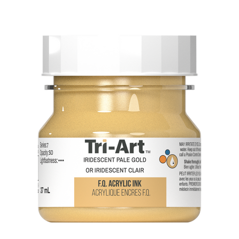 Tri-Art Ink - Iridescent Pale Gold - 37mL - Art Noise