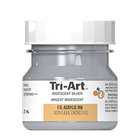 Tri-Art Ink - Iridescent Silver - 37mL - Art Noise