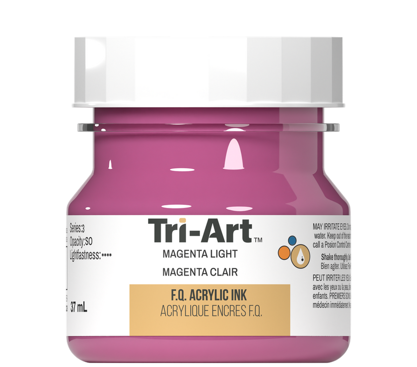 Tri-Art Ink - Magenta Light - 37mL - Art Noise