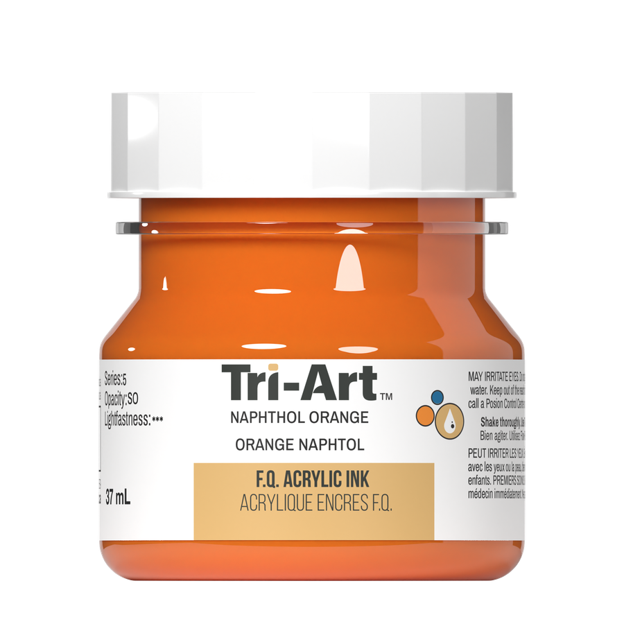 Tri-Art Ink - Naphthol Orange - 37mL - Art Noise