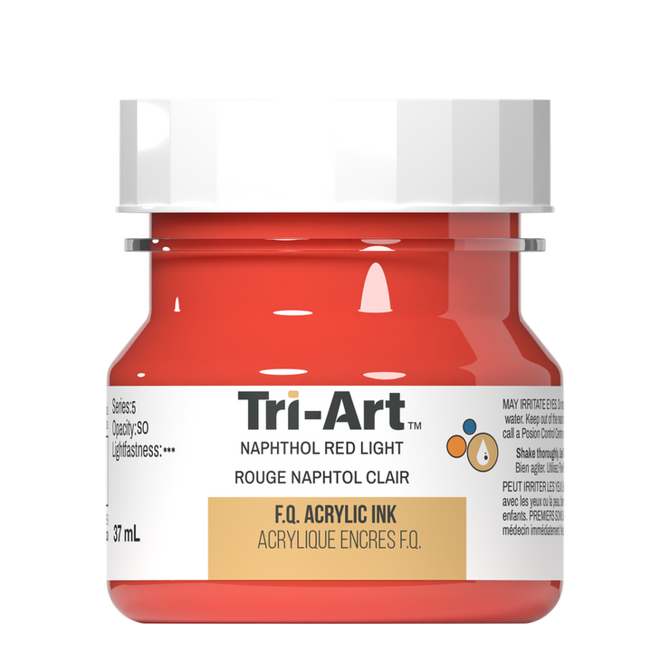 Tri-Art Ink - Naphthol Red Light - 37mL - Art Noise