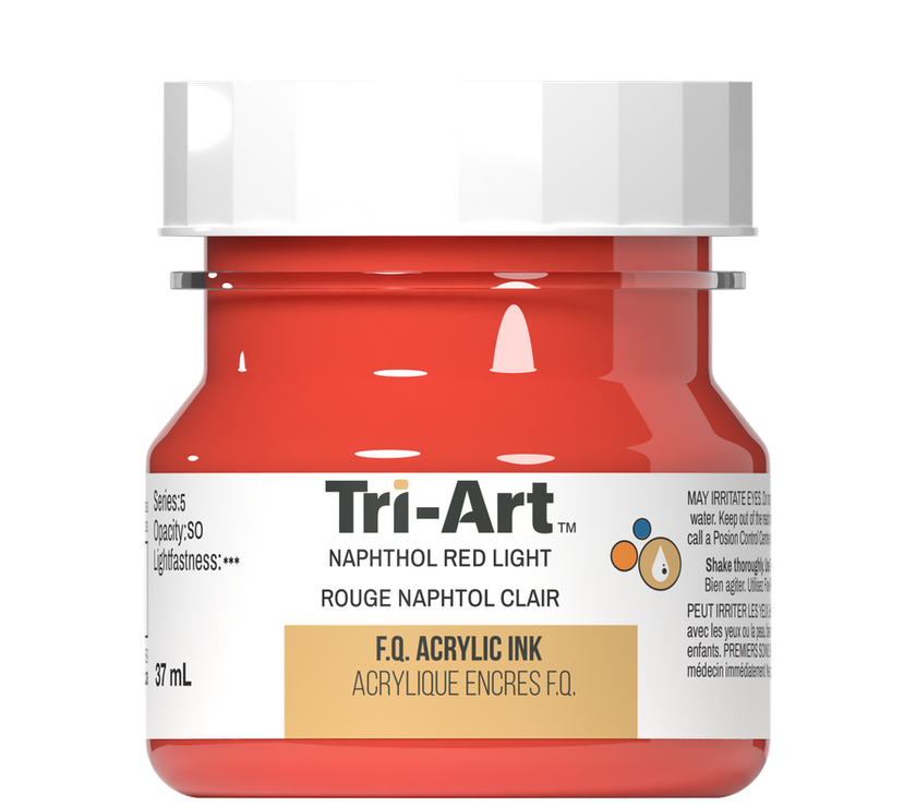 Tri-Art Ink - Naphthol Red Light - 37mL - Art Noise