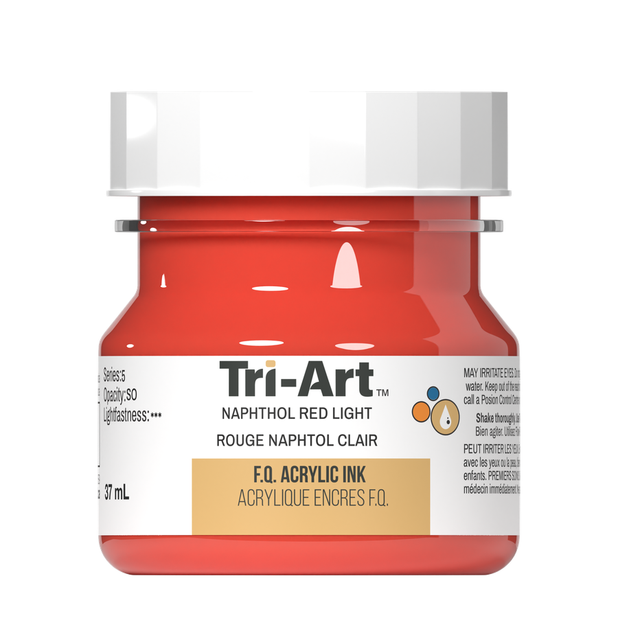 Tri-Art Ink - Naphthol Red Light - 37mL - Art Noise