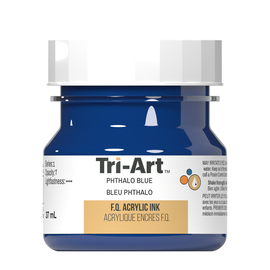 Tri-Art Ink - Phthalo Blue - 37mL - Art Noise