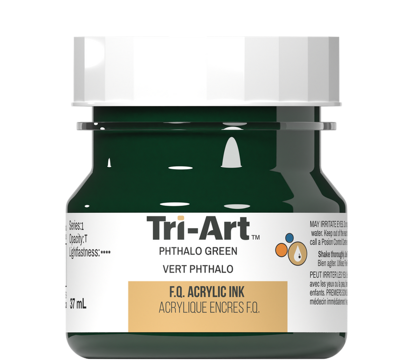 Tri-Art Ink - Phthalo Green - 37mL - Art Noise