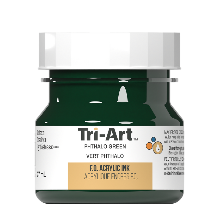 Tri-Art Ink - Phthalo Green - 37mL - Art Noise